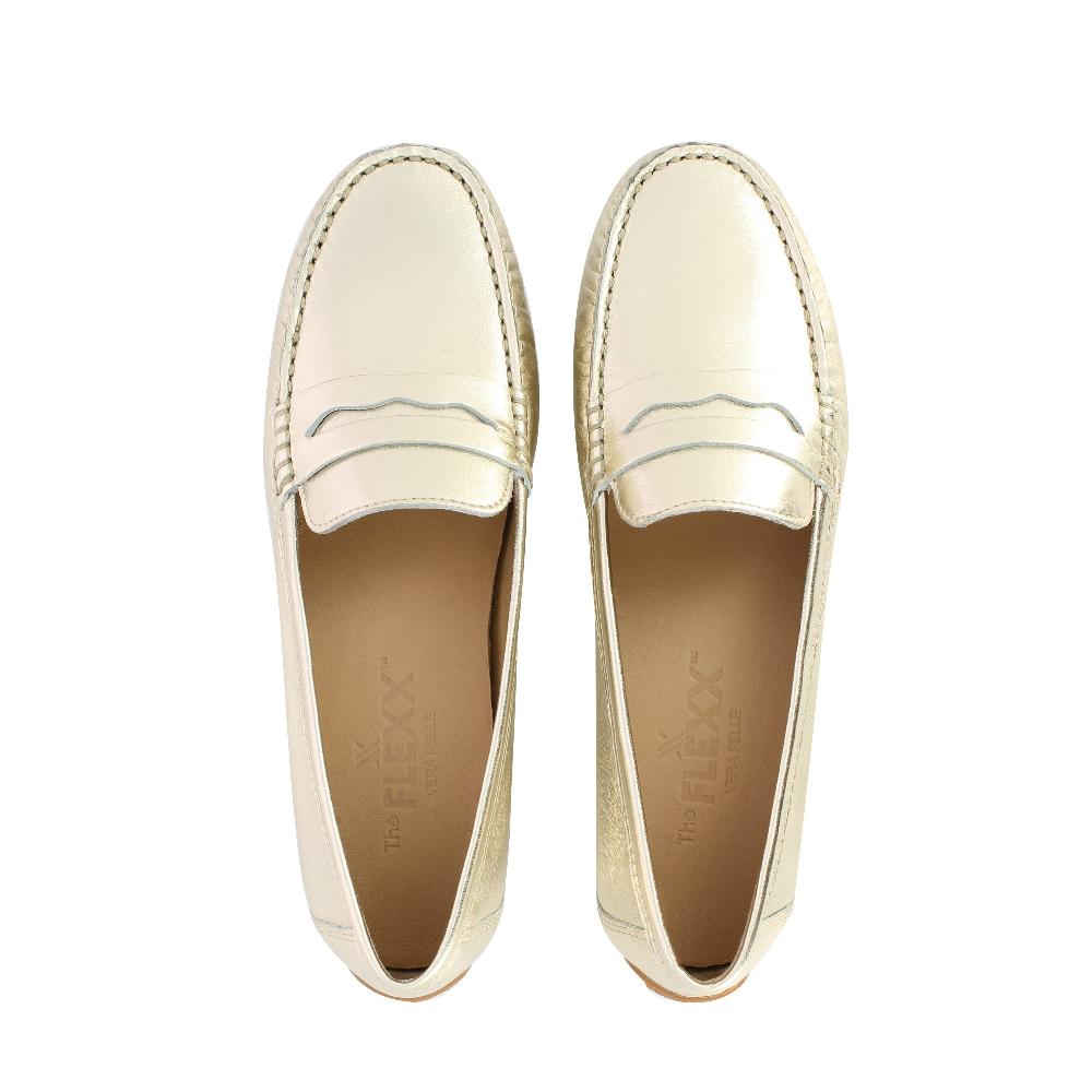The Flexx PENNY LOAFER-LAMINATO DUST Hotsell