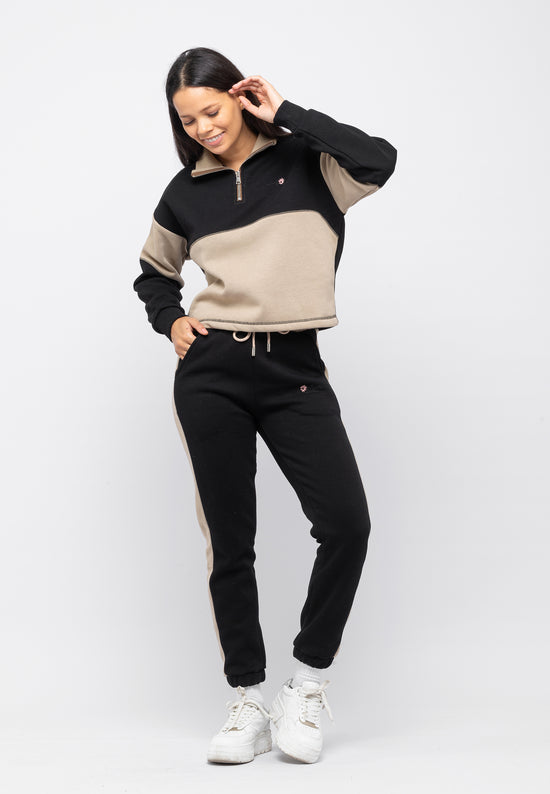 Tom Barron Tuta da ginnastica a mezza zip Cozy Couture Vendita Calda