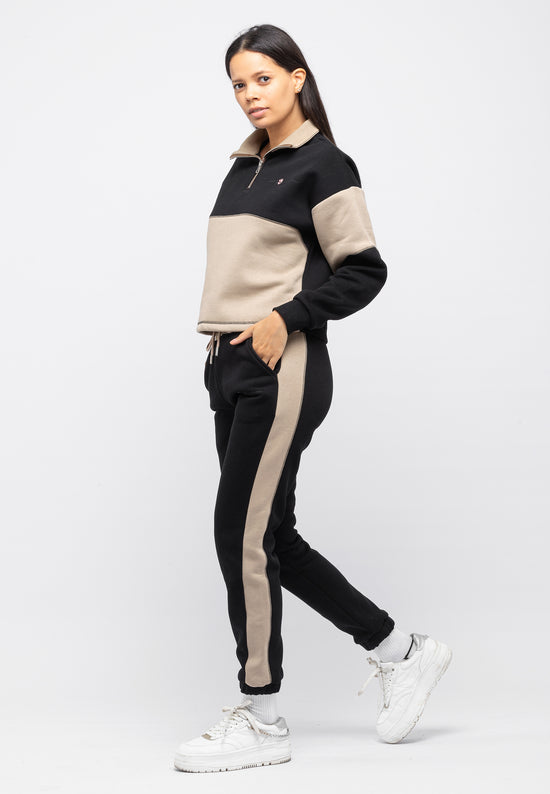 Tom Barron Tuta da ginnastica a mezza zip Cozy Couture Vendita Calda