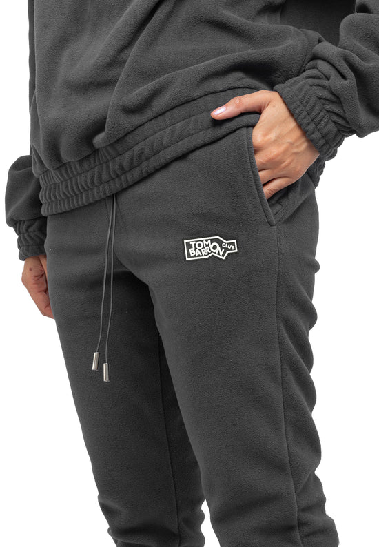 Tom Barron Tuta in pile con stemma Heritage Moda