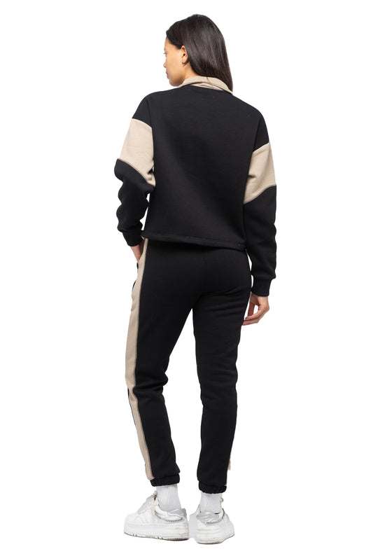 Tom Barron Prestige Tuta da ginnastica mezza zip Duo-Color Vendita Calda