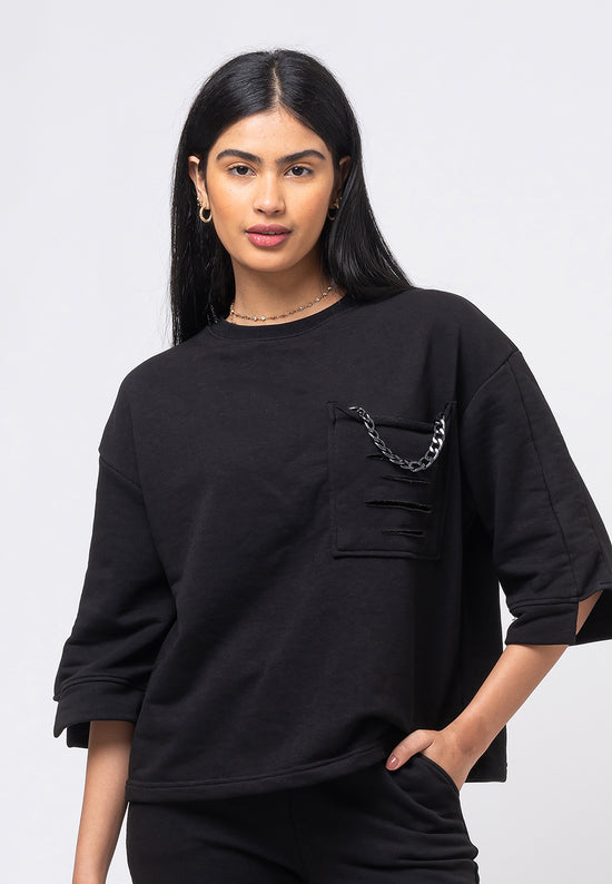 Tom Barron Tuta a catena Runway Luxe Saldi Di Fabbrica
