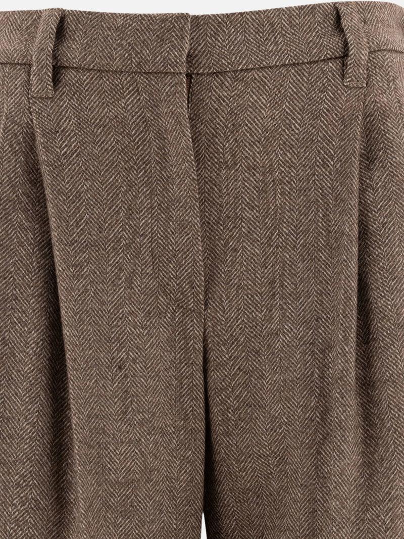 Vietti Brunello Cucinelli Pantaloni "Baggy Sartorial" Saldi