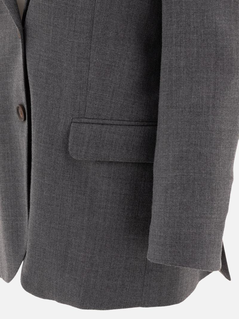 Vietti Brunello Cucinelli Blazer monopetto in misto lana Moda