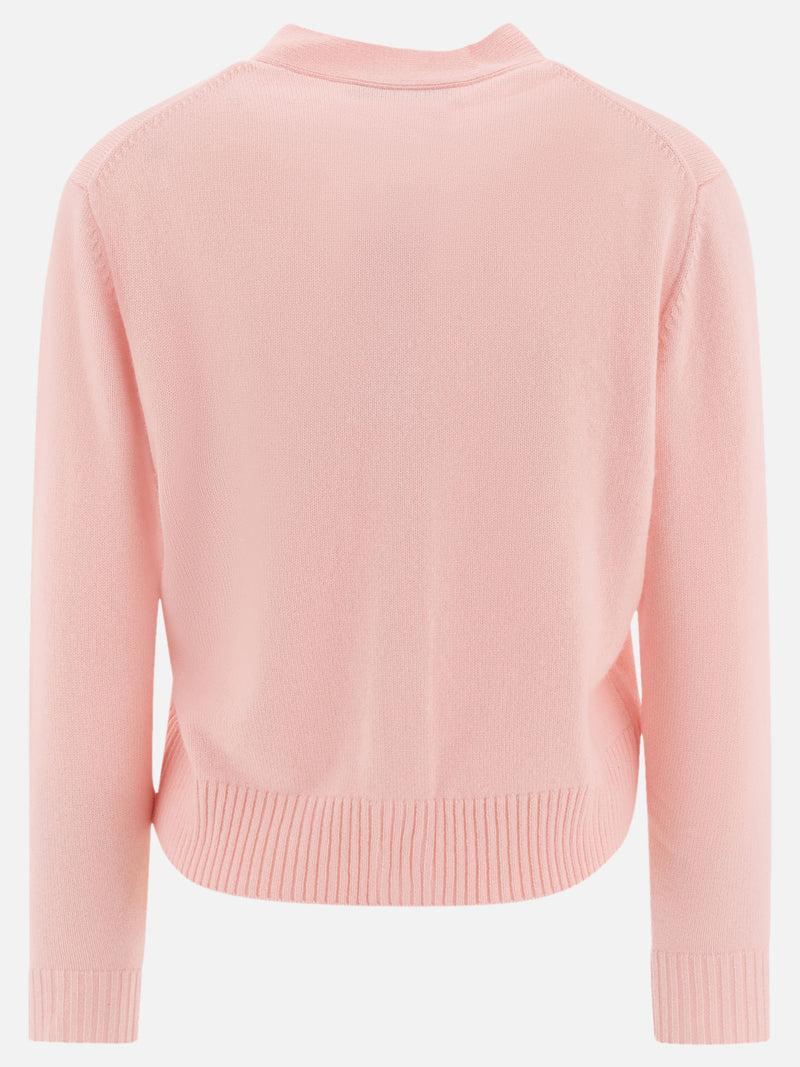 Vietti Maison Kitsuné Cardigan con ricamo "Fox Head" Affare Del Giorno