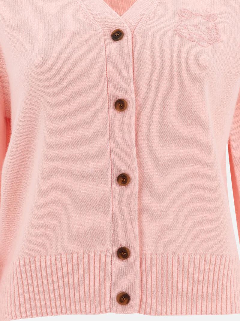Vietti Maison Kitsuné Cardigan con ricamo "Fox Head" Affare Del Giorno