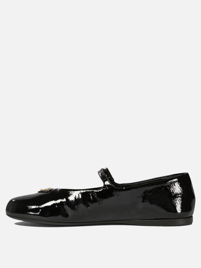 Vietti Prada Ballerine in vernice Vendita
