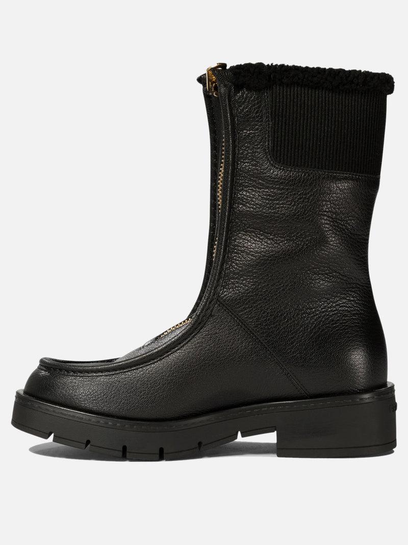 Vietti Ferragamo Stivaletti "Montse Fur" Presa