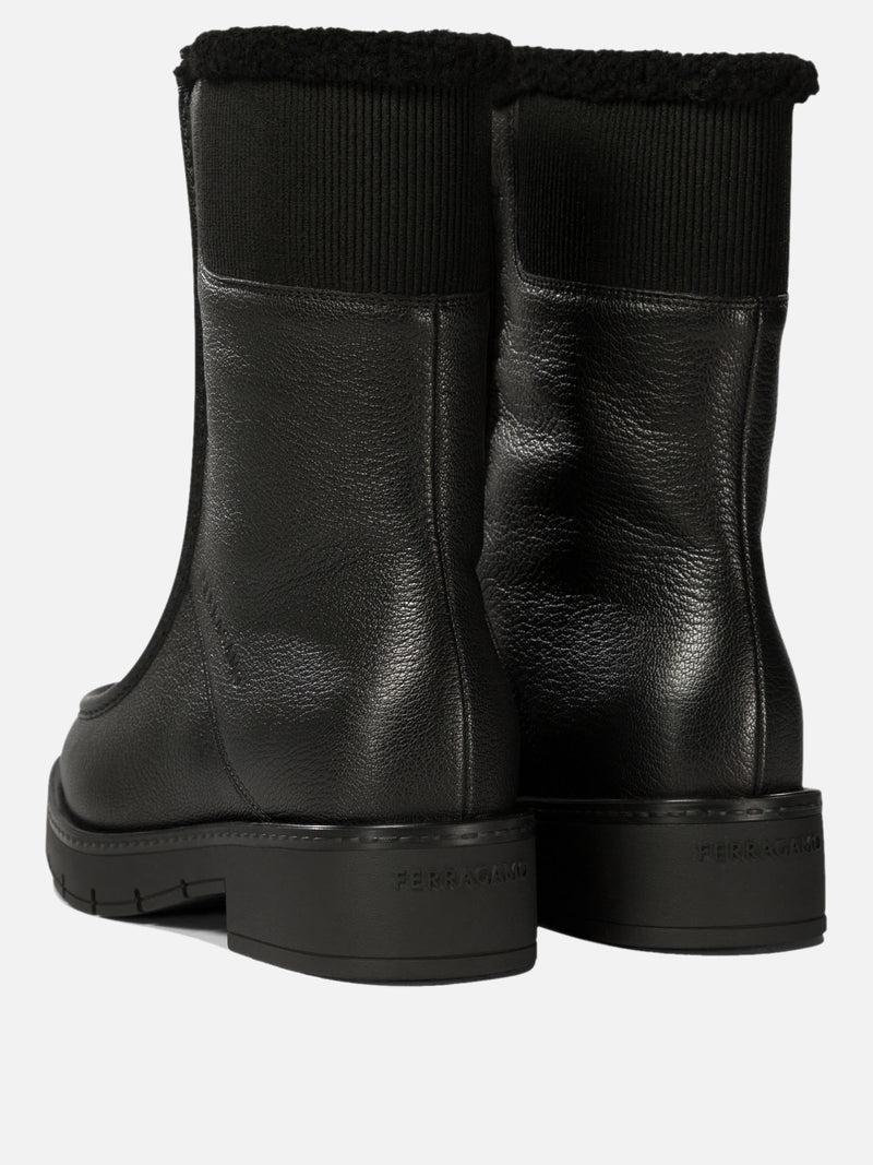 Vietti Ferragamo Stivaletti "Montse Fur" Presa