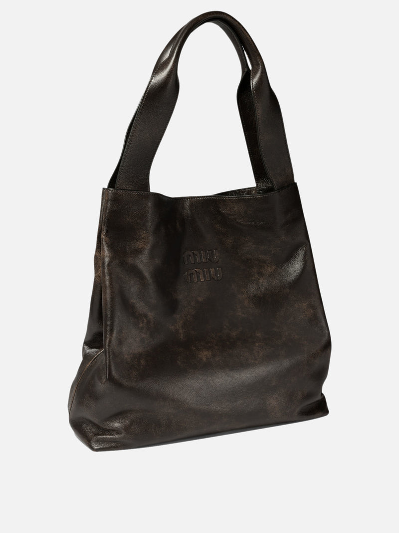 Vietti Miu Miu Borsa a spalla in pelle Italy
