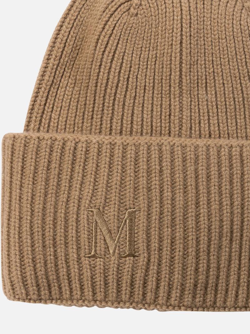 Vietti Max Mara Berretto in cashmere a coste In Linea