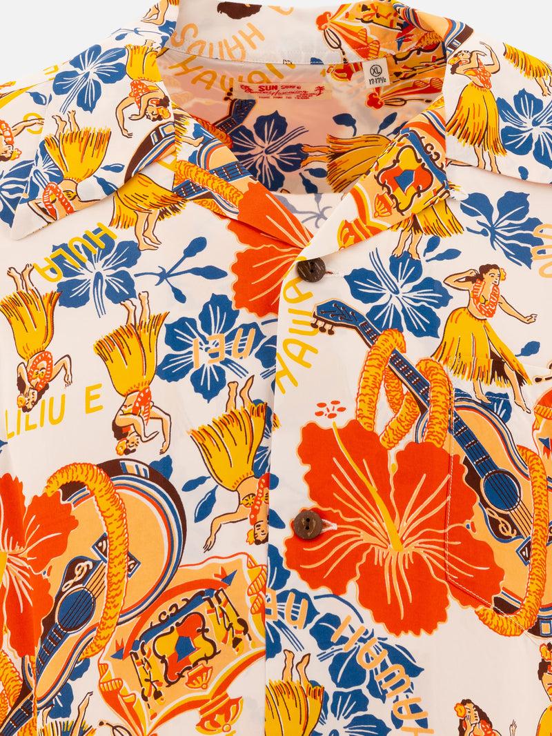 Vietti Sun Surf Camicia "Lovely Hula Hands" Sconto
