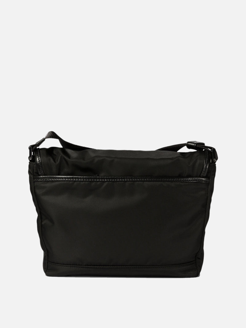Vietti Prada Borsa a tracolla in Re-Nylon e Saffiano Qualità