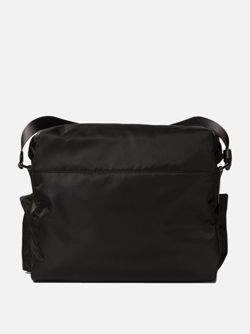 Vietti Prada Borsa con tracolla in Re-Nylon e pelle Vendita