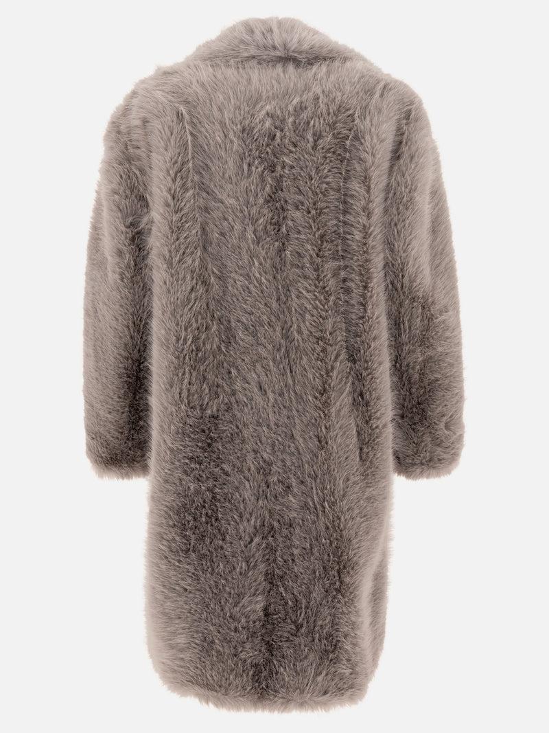 Vietti Max Mara Sportmax Cappotto in faux fur Sottocosto