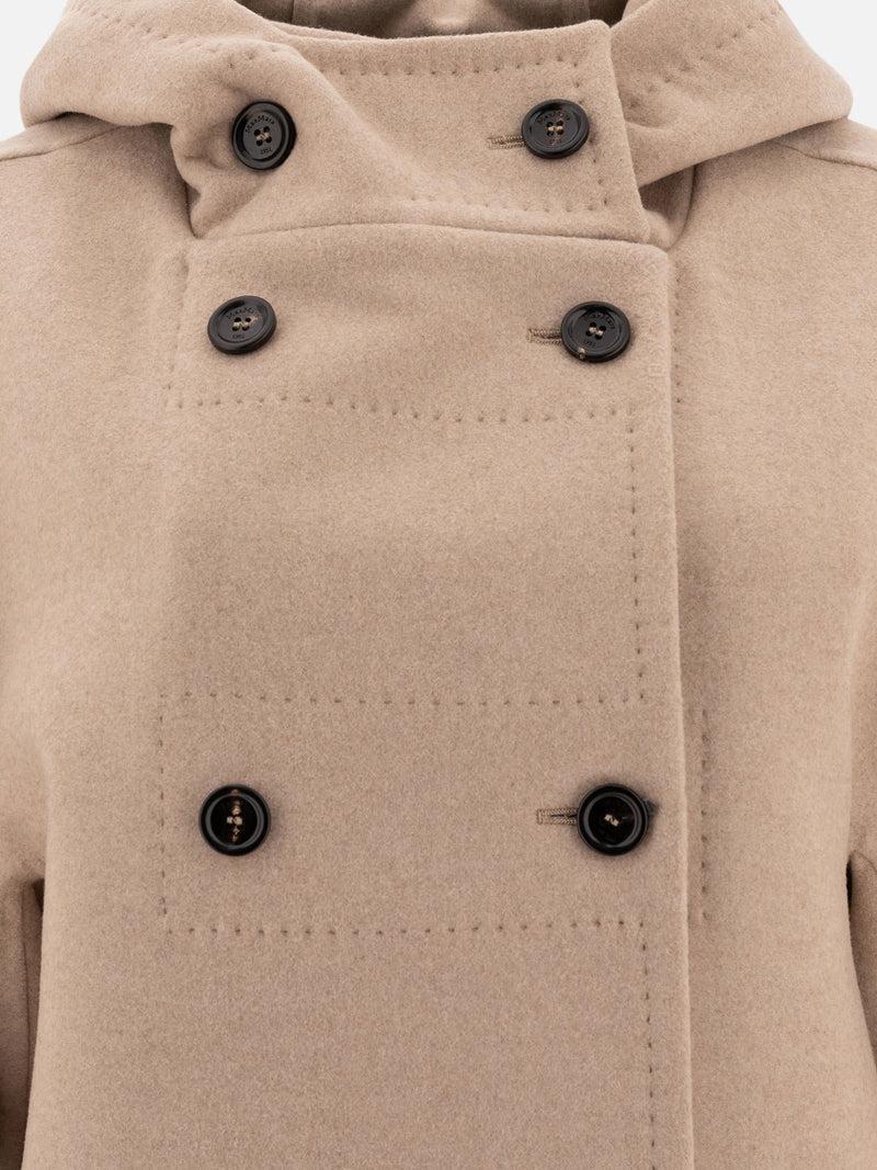Vietti Max Mara Cappotto doppiopetto in lana e cashmere Presa