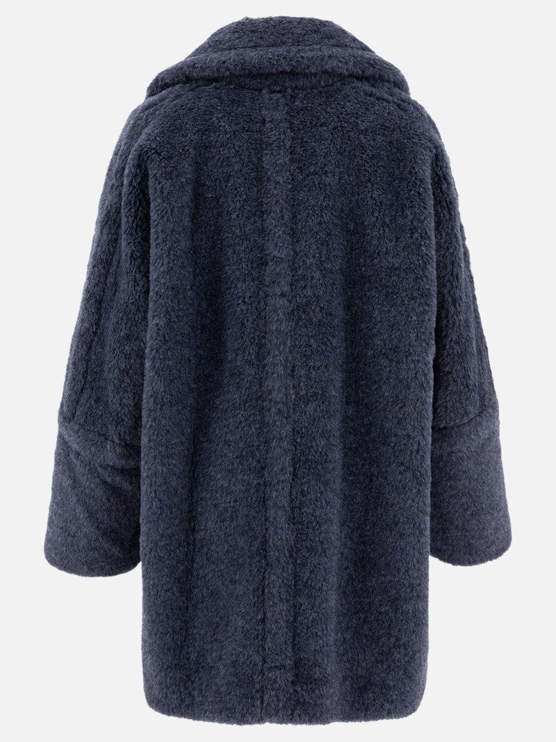 Vietti Max Mara Cappotto corto in alpaca e lana "Teddy Bear Icon" Sconto
