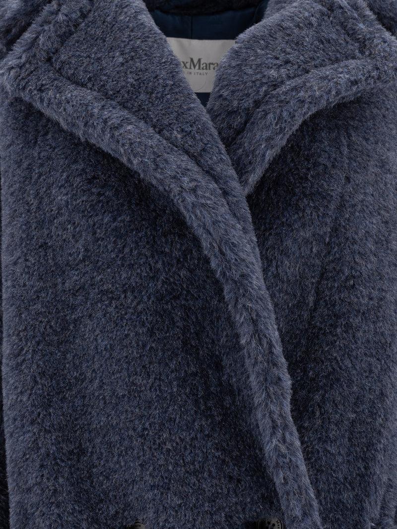 Vietti Max Mara Cappotto corto in alpaca e lana "Teddy Bear Icon" Sconto