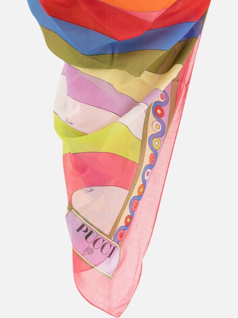 Vietti Pucci Sarong con stampa Iride e Onde Saldi