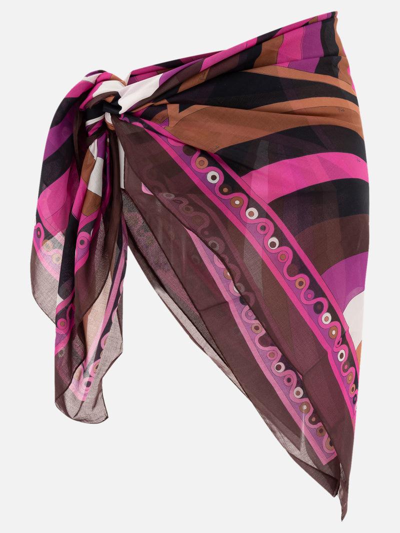 Vietti Pucci Sarong con stampa Iride e Onde Offerte