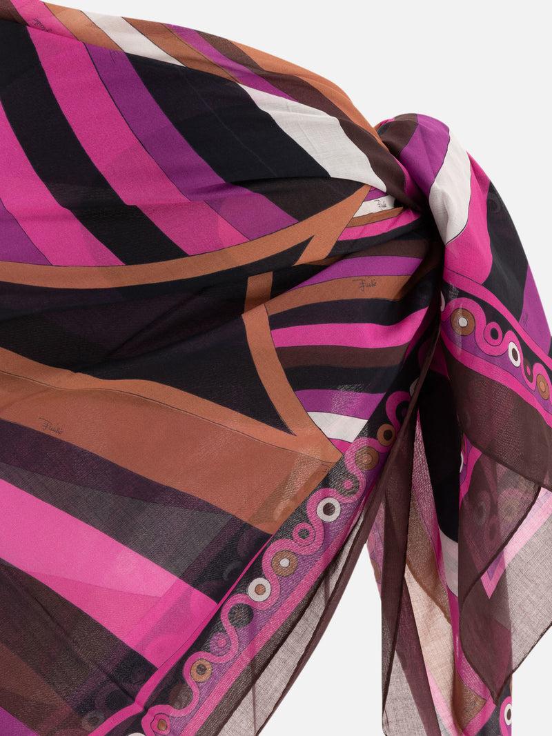 Vietti Pucci Sarong con stampa Iride e Onde Offerte
