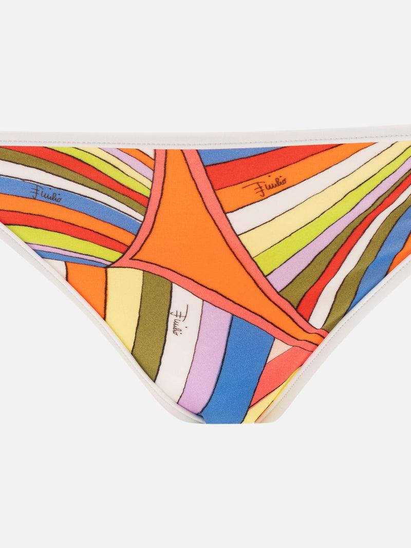 Vietti Pucci Slip bikini con stampa Iride Vendita Economica