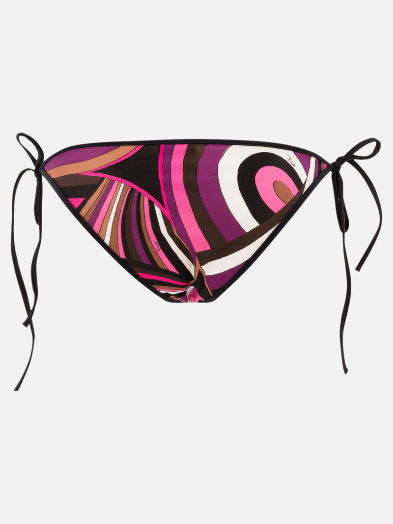 Vietti Pucci Slip bikini con stampa Iride Saldi Di Fabbrica