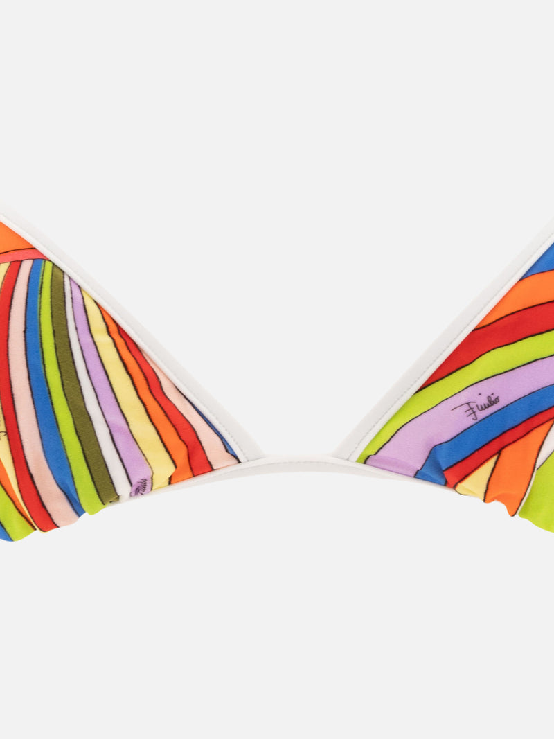 Vietti Pucci Top bikini con stampa Iride Vendite Flash
