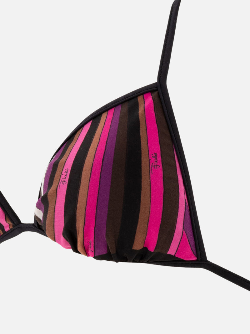 Vietti Pucci Top bikini con stampa Iride Negozio
