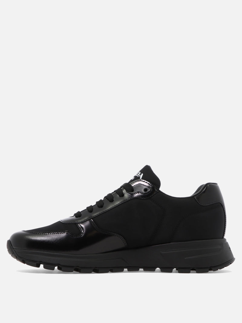 Vietti Prada Sneaker in pelle e Re-Nylon "PRAX 01" Italia