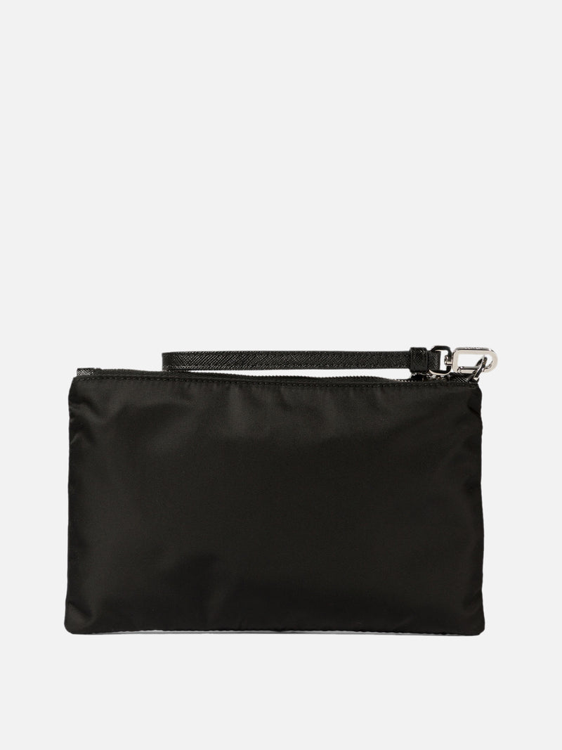 Vietti Prada Pouch in Re-Nylon e Saffiano Sconto