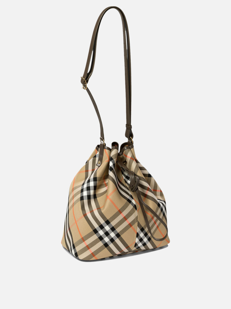 Vietti Burberry Borsa a secchiello "Vintage Check" Online