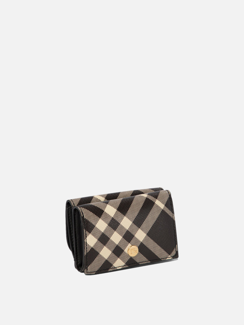 Vietti Burberry Portafoglio compatto "Check" Qualità