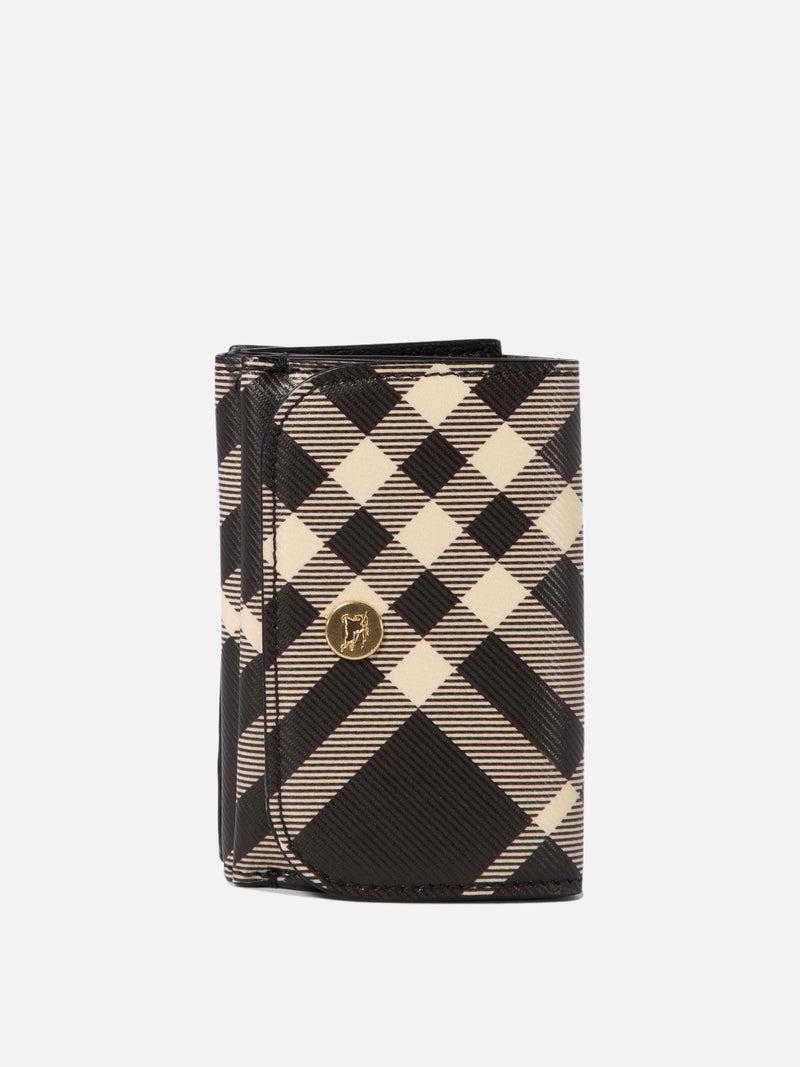 Vietti Burberry Portafoglio compatto "Check" Qualità