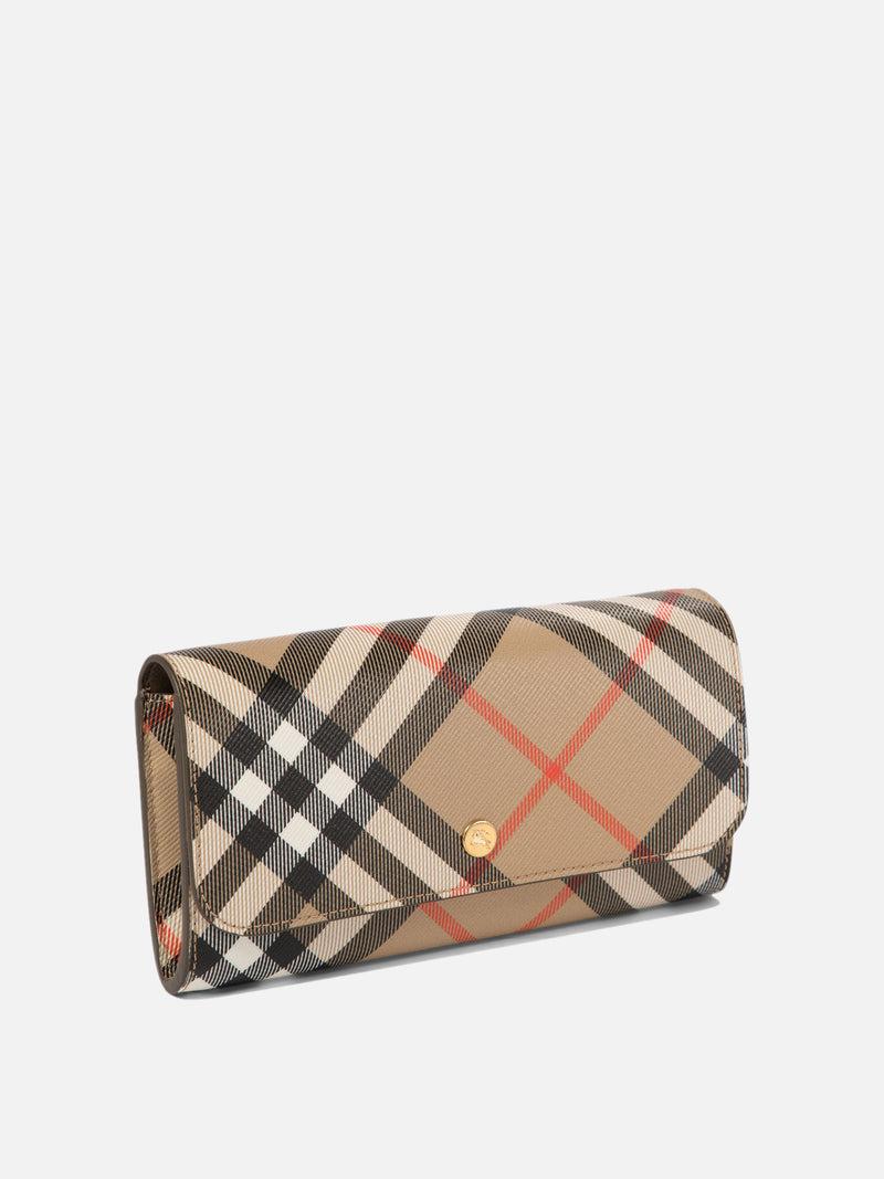Vietti Burberry Portafoglio continental Check Promozione