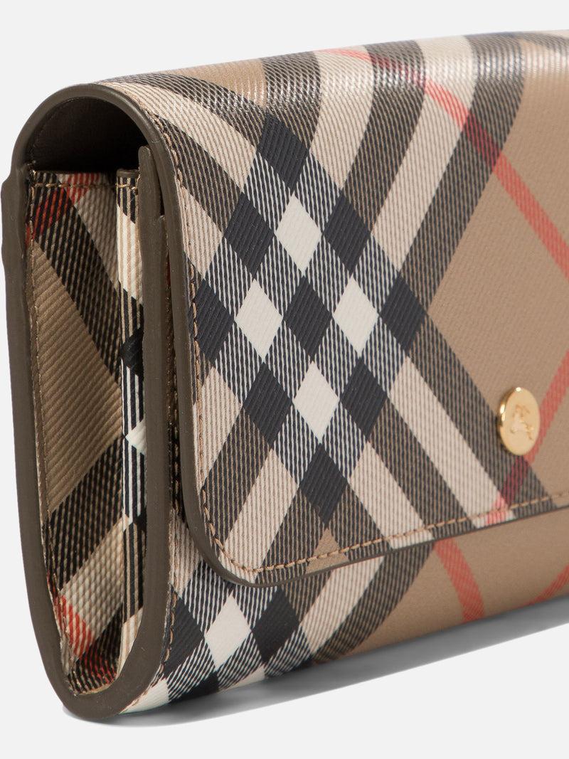 Vietti Burberry Portafoglio continental Check Promozione
