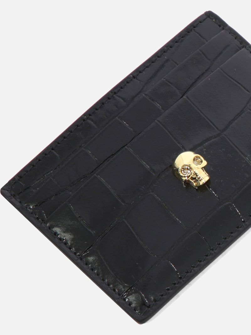 Vietti Alexander McQueen Portacarte "Skull" Fino Al -60%