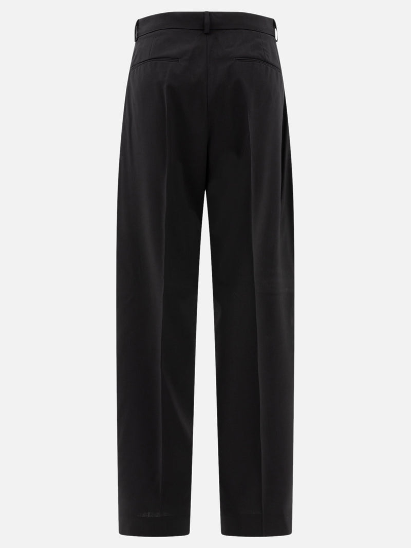 Vietti Max Mara Sportmax Pantaloni oversize in lana stretch In Saldo