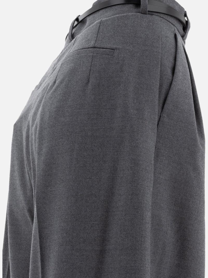 Vietti Max Mara Sportmax Pantaloni oversize in lana stretch Nuova
