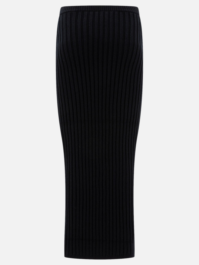 Vietti Max Mara Gonna in maglia di lana e cashmere Italia