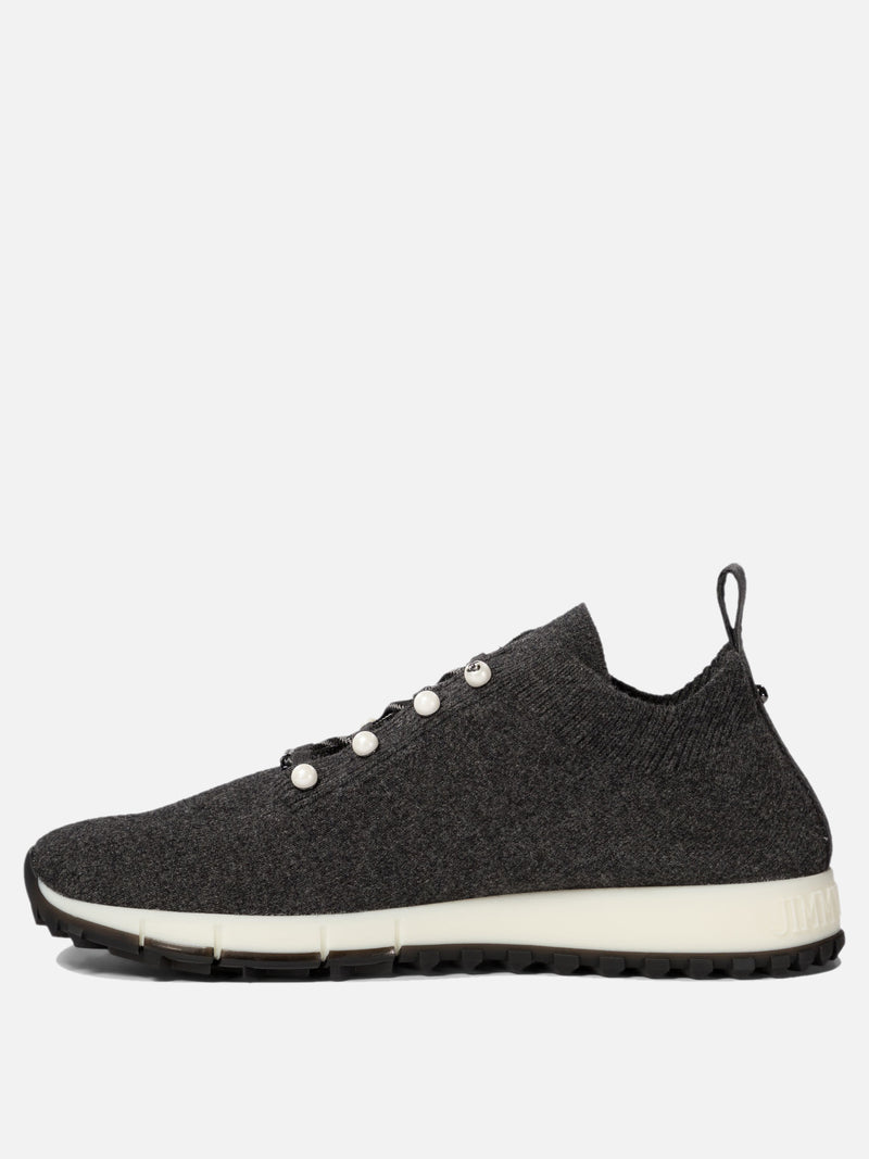 Vietti Jimmy Choo Sneaker in cashmere "Veles" In Saldo