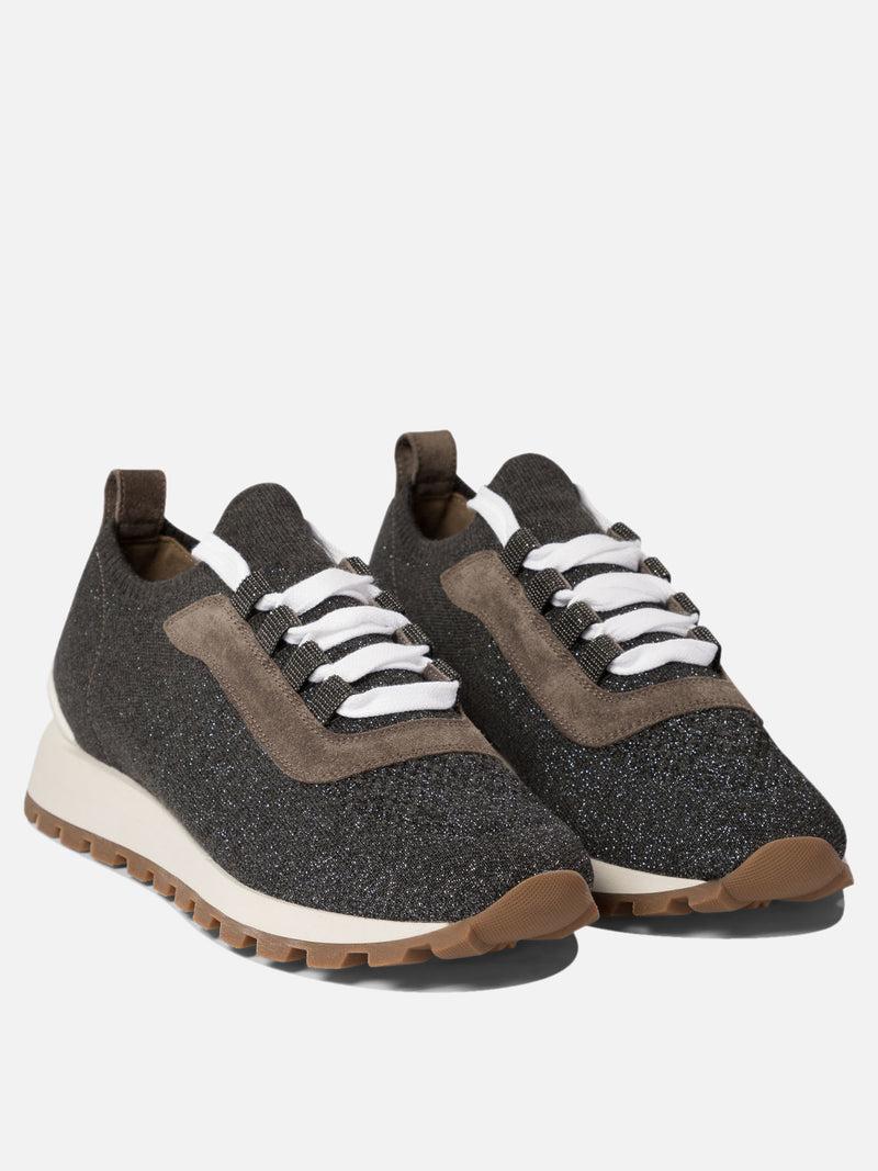 Vietti Brunello Cucinelli Sneaker "Sparkling Precious Eyelets" 2025