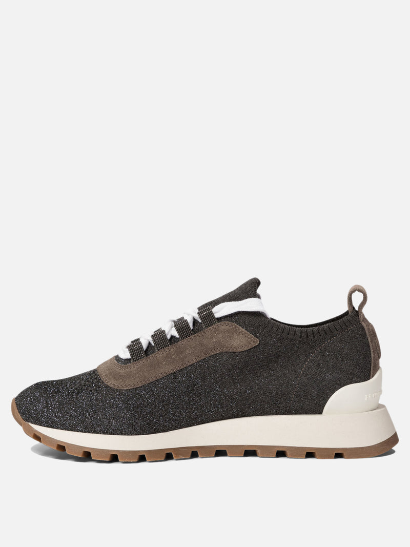 Vietti Brunello Cucinelli Sneaker "Sparkling Precious Eyelets" 2025