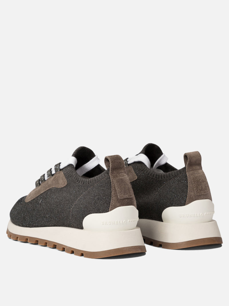 Vietti Brunello Cucinelli Sneaker "Sparkling Precious Eyelets" 2025