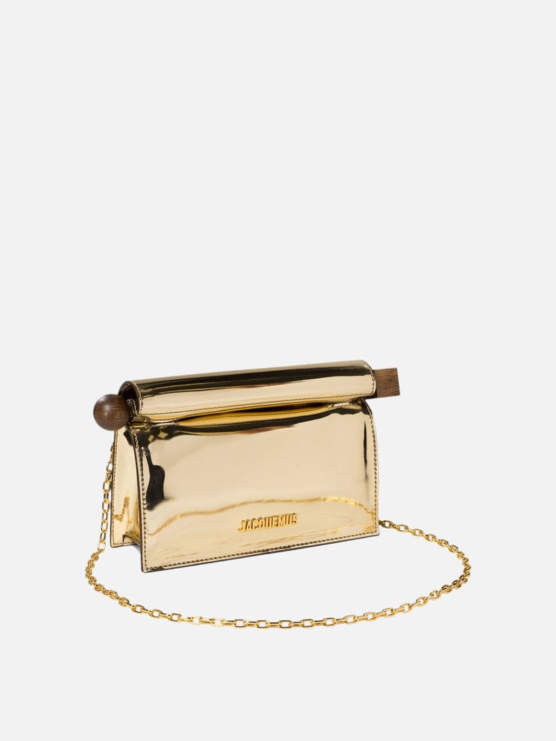 Vietti Jacquemus Clutch "La Petite Pochette Rond Carré" Hotsell