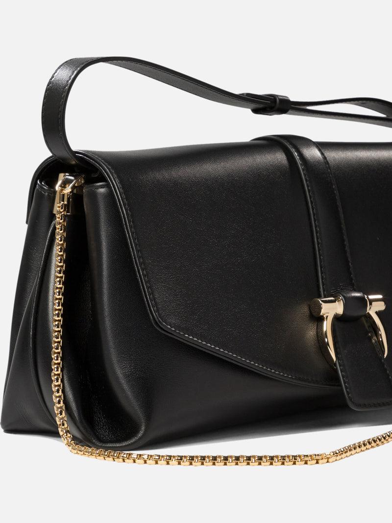 Vietti Ferragamo Borsa a tracolla con patta Vendita Economica