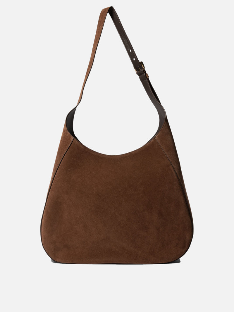 Vietti Prada Borsa hobo in pelle scamosciata Moda