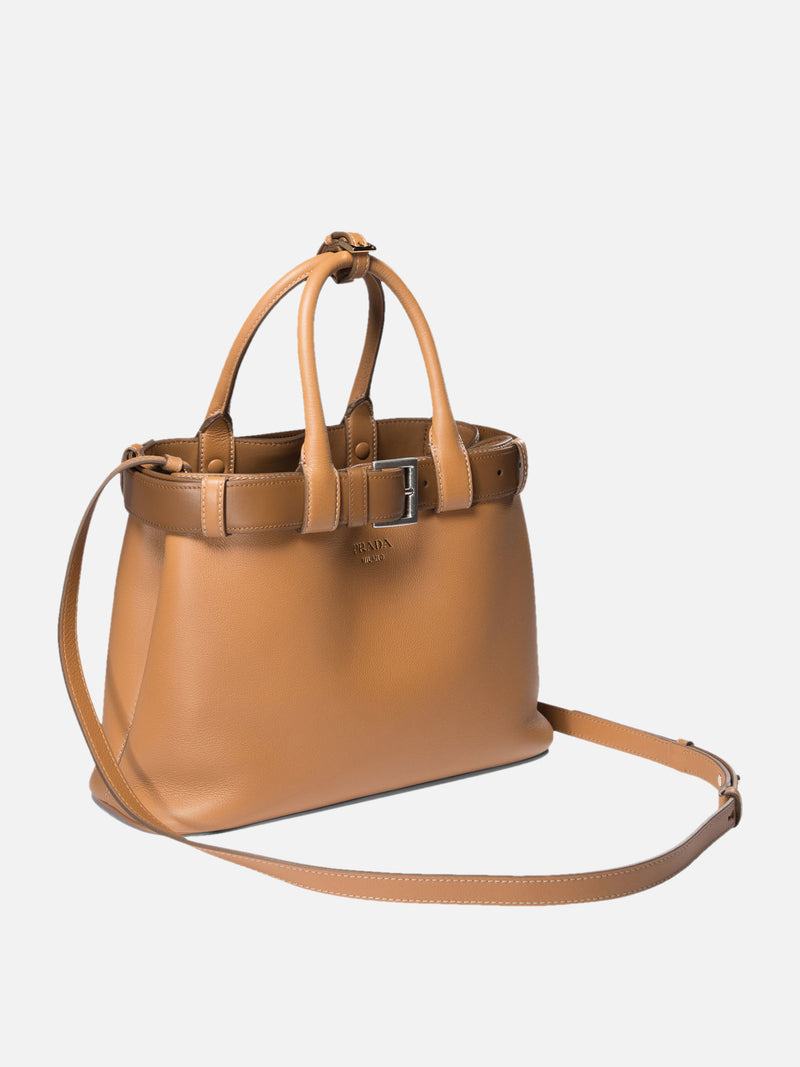 Vietti Prada Borsa a spalla Prada Buckle medium con cintura 2025