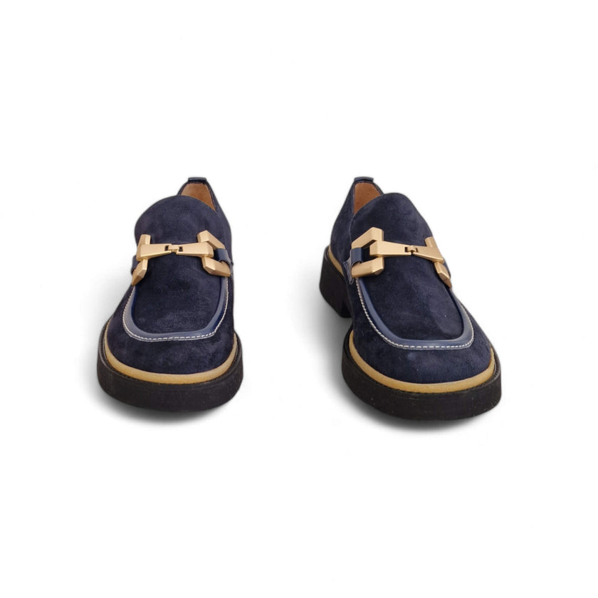 ﻿Viola Ricci Alice - Mocassino bleu' In Vendita