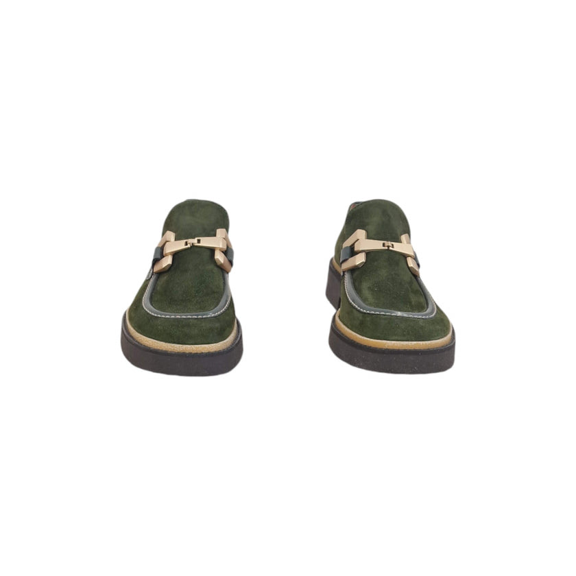 Viola Ricci Alice - Mocassino verde Saldi